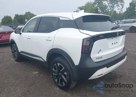 2025 Nissan Kicks Sv Intelligent Awd из США, поврежденный, VIN 3N8AP6CB4SL319640